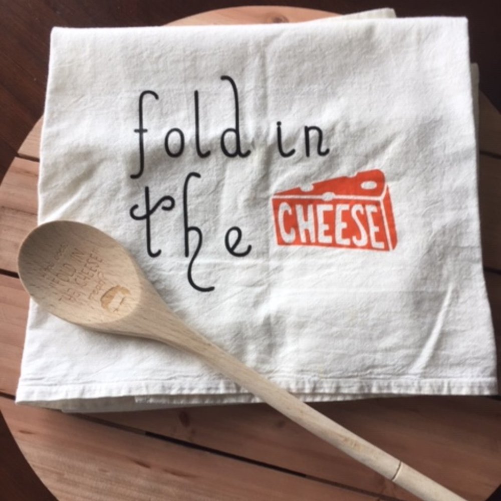 Schitt's Creek Towel and Wooden Spoon
